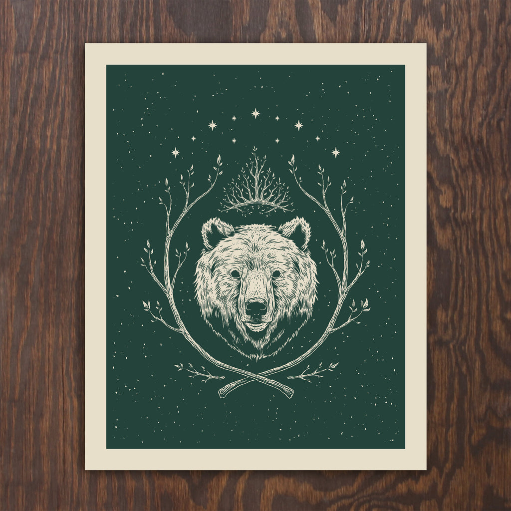 King Bear Print