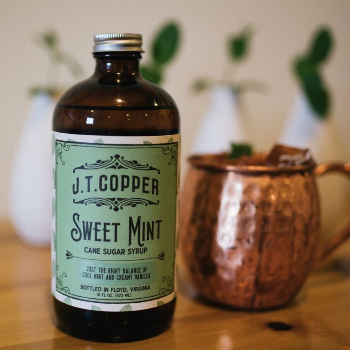 SALE Sweet Mint Syrup