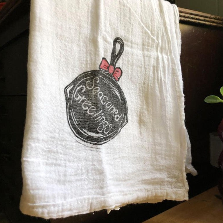 Cast Iron Tea Towel