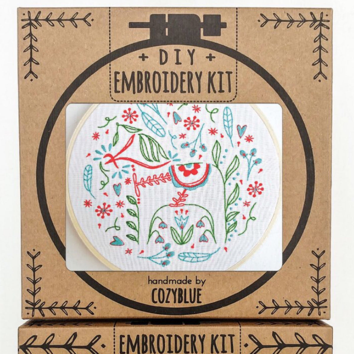 Dala Horse Embroidery Kit