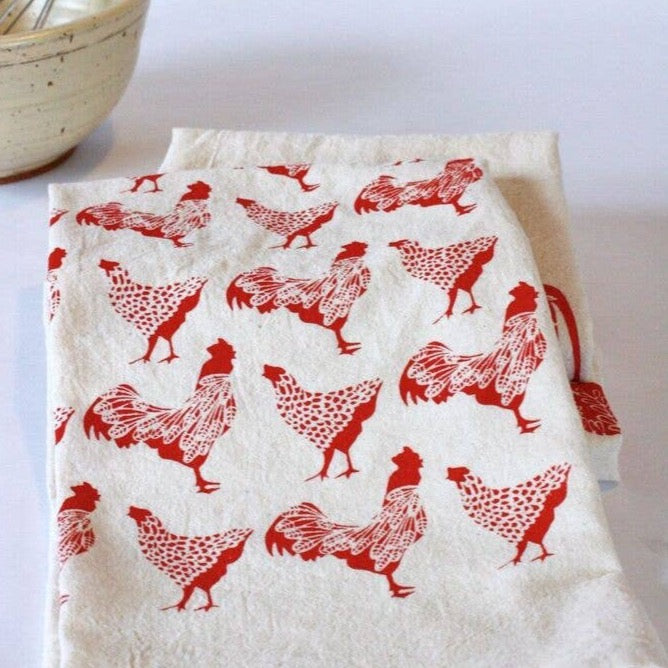 Chicken Tea Towel