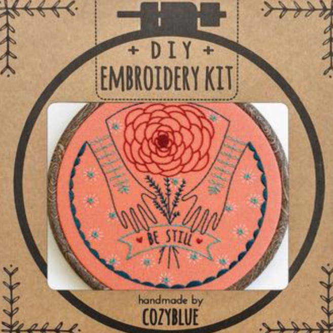 Be Still Embroidery Kit